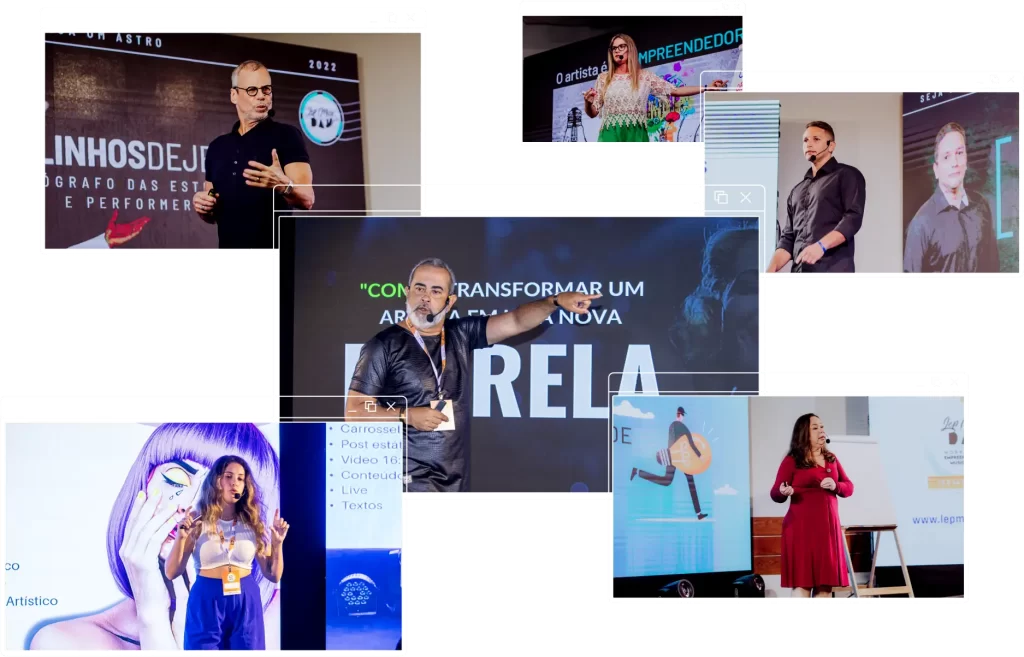 Alavanque a sua carreira com o maior e mais completo Workshop de Empreendedorismo Artístico do Brasil!